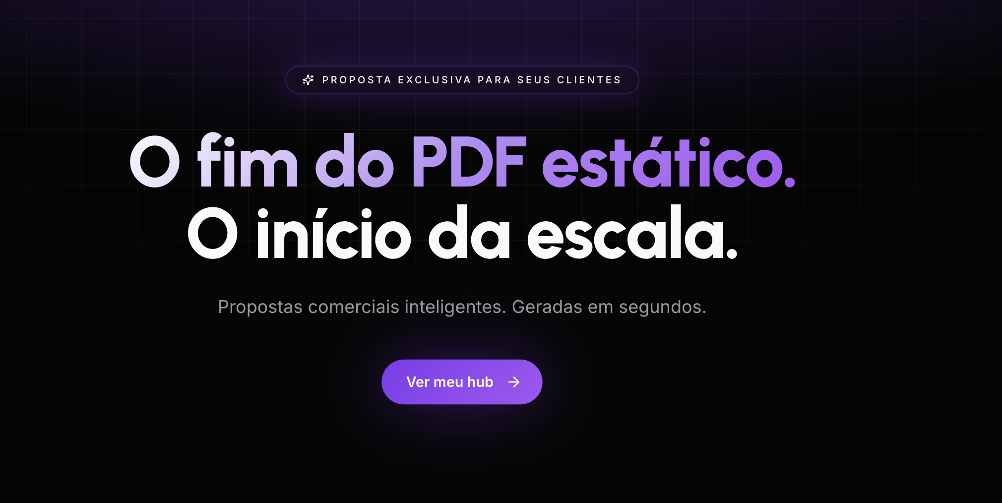 Gerador de Propostas